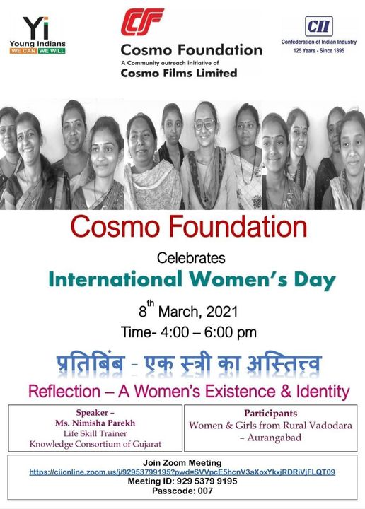 Cosmo Foundation - International Women's Day